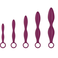 Passion Play Silicone Dilator Set- Purple
